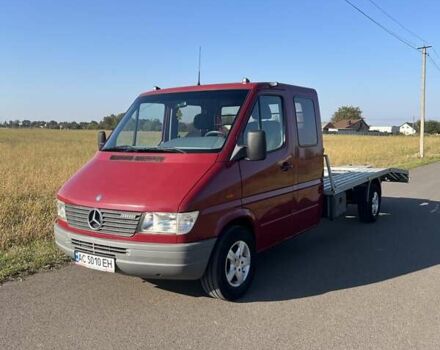 Червоний Мерседес Sprinter, об'ємом двигуна 2.87 л та пробігом 300 тис. км за 13800 $, фото 3 на Automoto.ua