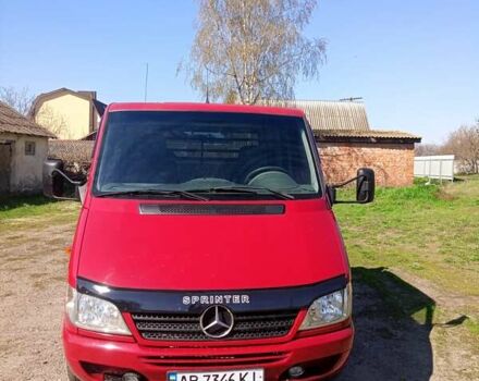 Красный Мерседес Sprinter, объемом двигателя 2.69 л и пробегом 283 тыс. км за 17500 $, фото 5 на Automoto.ua