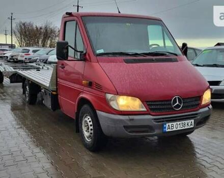 Красный Мерседес Sprinter, объемом двигателя 2.69 л и пробегом 677 тыс. км за 15900 $, фото 3 на Automoto.ua