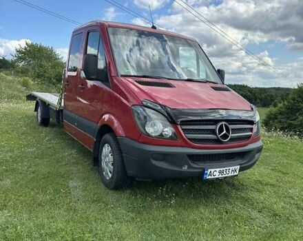 Красный Мерседес Sprinter, объемом двигателя 2.2 л и пробегом 323 тыс. км за 17800 $, фото 8 на Automoto.ua