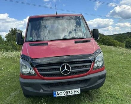 Красный Мерседес Sprinter, объемом двигателя 2.2 л и пробегом 323 тыс. км за 17800 $, фото 11 на Automoto.ua