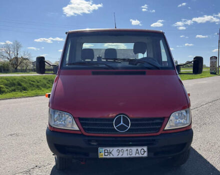 Червоний Мерседес Sprinter, об'ємом двигуна 2.69 л та пробігом 316 тис. км за 19300 $, фото 1 на Automoto.ua