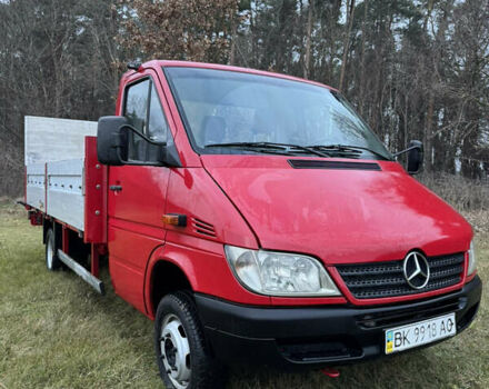 Червоний Мерседес Sprinter, об'ємом двигуна 2.69 л та пробігом 317 тис. км за 19300 $, фото 1 на Automoto.ua