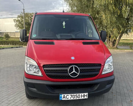 Червоний Мерседес Sprinter, об'ємом двигуна 2.2 л та пробігом 281 тис. км за 17800 $, фото 14 на Automoto.ua