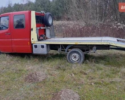 Красный Мерседес Sprinter, объемом двигателя 2.87 л и пробегом 480 тыс. км за 9500 $, фото 2 на Automoto.ua