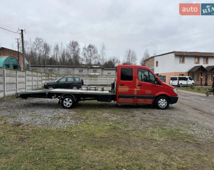 Красный Мерседес Sprinter, объемом двигателя 2.2 л и пробегом 550 тыс. км за 15000 $, фото 6 на Automoto.ua