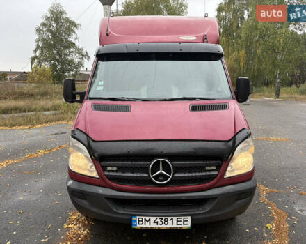 Красный Мерседес Sprinter, объемом двигателя 2.15 л и пробегом 250 тыс. км за 17500 $, фото 1 на Automoto.ua