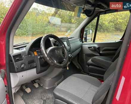 Красный Мерседес Sprinter, объемом двигателя 2.15 л и пробегом 250 тыс. км за 17500 $, фото 12 на Automoto.ua