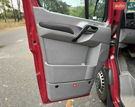 Красный Мерседес Sprinter, объемом двигателя 2.15 л и пробегом 250 тыс. км за 17500 $, фото 13 на Automoto.ua