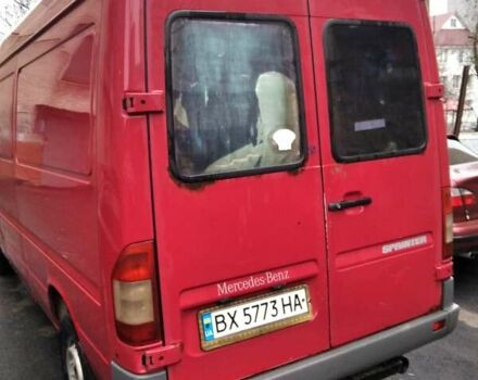 Красный Мерседес Sprinter, объемом двигателя 2.87 л и пробегом 650 тыс. км за 4600 $, фото 6 на Automoto.ua