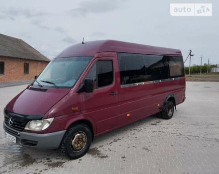 Червоний Мерседес Sprinter, об'ємом двигуна 2.9 л та пробігом 454 тис. км за 8600 $, фото 10 на Automoto.ua