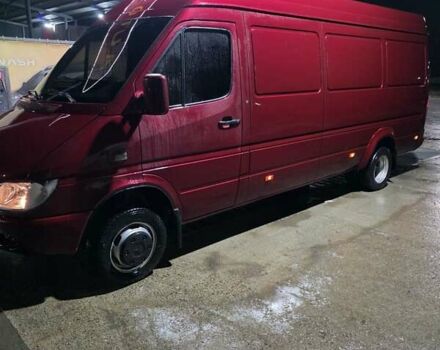 Червоний Мерседес Sprinter, об'ємом двигуна 2.1 л та пробігом 644 тис. км за 14200 $, фото 6 на Automoto.ua