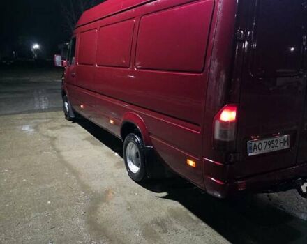 Червоний Мерседес Sprinter, об'ємом двигуна 2.1 л та пробігом 644 тис. км за 14200 $, фото 4 на Automoto.ua