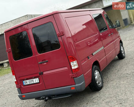 Мерседес Sprinter 2003 в Камень-Каширский на Automoto.ua Красный Мерседес Sprinter, объемом двигателя 2.15 л и пробегом 417 тыс. км за 9500 $, фото 2 на Automoto.ua