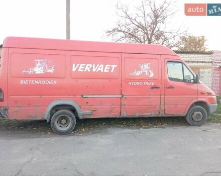 Червоний Мерседес Sprinter, об'ємом двигуна 2.2 л та пробігом 493 тис. км за 4900 $, фото 2 на Automoto.ua