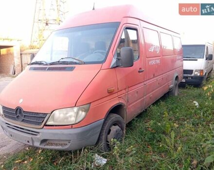 Червоний Мерседес Sprinter, об'ємом двигуна 2.2 л та пробігом 493 тис. км за 4900 $, фото 4 на Automoto.ua