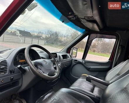 Красный Мерседес Sprinter, объемом двигателя 2.7 л и пробегом 600 тыс. км за 5500 $, фото 14 на Automoto.ua