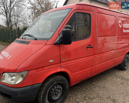 Червоний Мерседес Sprinter, об'ємом двигуна 2.1 л та пробігом 416 тис. км за 5200 $, фото 16 на Automoto.ua