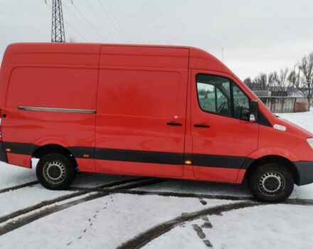 Красный Мерседес Sprinter, объемом двигателя 2.1 л и пробегом 398 тыс. км за 14500 $, фото 6 на Automoto.ua