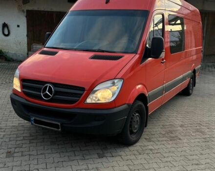Красный Мерседес Sprinter, объемом двигателя 2.1 л и пробегом 450 тыс. км за 15000 $, фото 7 на Automoto.ua