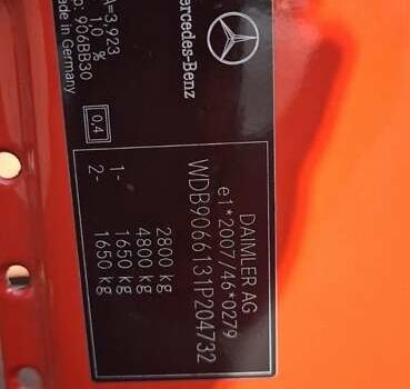 Червоний Мерседес Sprinter, об'ємом двигуна 2.2 л та пробігом 315 тис. км за 15000 $, фото 1 на Automoto.ua