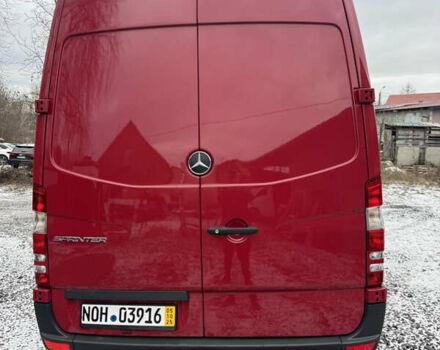 Красный Мерседес Sprinter, объемом двигателя 2.2 л и пробегом 242 тыс. км за 20500 $, фото 4 на Automoto.ua