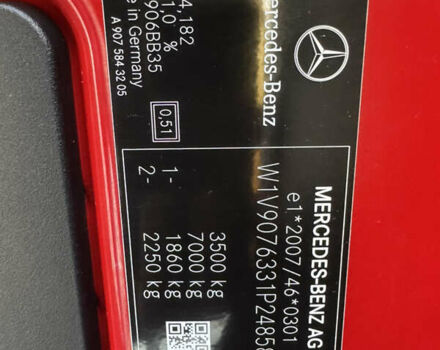 Червоний Мерседес Sprinter, об'ємом двигуна 0 л та пробігом 227 тис. км за 28950 $, фото 33 на Automoto.ua