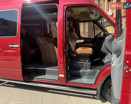 Красный Мерседес Sprinter, объемом двигателя 2.7 л и пробегом 80 тыс. км за 15999 $, фото 14 на Automoto.ua