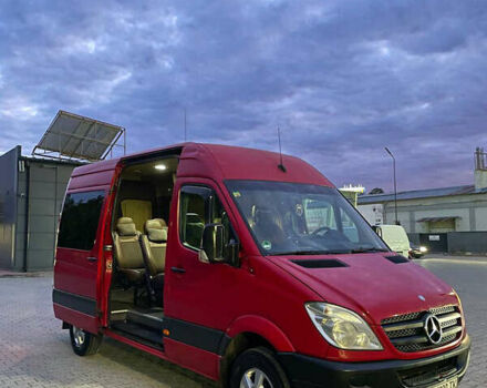 Красный Мерседес Sprinter, объемом двигателя 2.15 л и пробегом 760 тыс. км за 14000 $, фото 15 на Automoto.ua