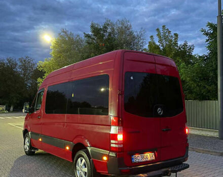 Красный Мерседес Sprinter, объемом двигателя 2.15 л и пробегом 760 тыс. км за 14000 $, фото 12 на Automoto.ua