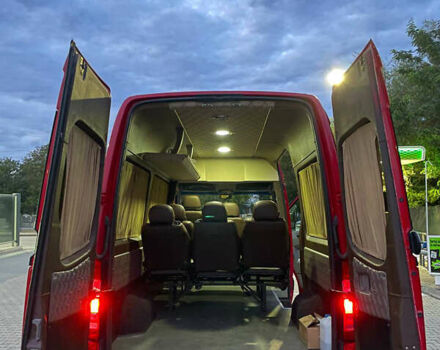 Красный Мерседес Sprinter, объемом двигателя 2.15 л и пробегом 760 тыс. км за 14000 $, фото 19 на Automoto.ua