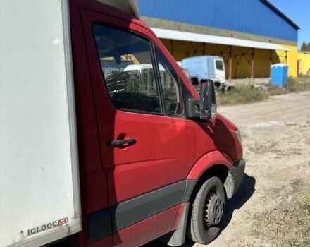 Красный Мерседес Sprinter, объемом двигателя 2.2 л и пробегом 307 тыс. км за 15800 $, фото 2 на Automoto.ua