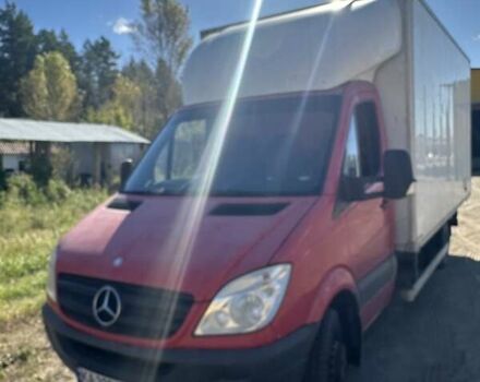 Красный Мерседес Sprinter, объемом двигателя 2.2 л и пробегом 307 тыс. км за 15800 $, фото 3 на Automoto.ua