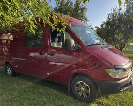 Червоний Мерседес Sprinter, об'ємом двигуна 2.7 л та пробігом 320 тис. км за 7999 $, фото 5 на Automoto.ua