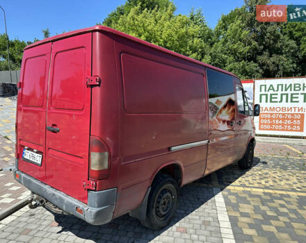 Красный Мерседес Sprinter, объемом двигателя 2.15 л и пробегом 485 тыс. км за 4000 $, фото 6 на Automoto.ua