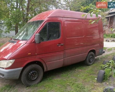 Червоний Мерседес Sprinter, об'ємом двигуна 2.15 л та пробігом 400 тис. км за 6200 $, фото 1 на Automoto.ua