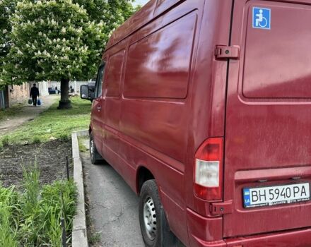 Красный Мерседес Sprinter, объемом двигателя 2.1 л и пробегом 500 тыс. км за 7500 $, фото 3 на Automoto.ua