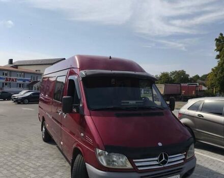 Червоний Мерседес Sprinter, об'ємом двигуна 0 л та пробігом 105 тис. км за 9950 $, фото 1 на Automoto.ua