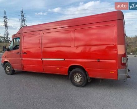 Красный Мерседес Sprinter, объемом двигателя 2.15 л и пробегом 345 тыс. км за 8900 $, фото 8 на Automoto.ua