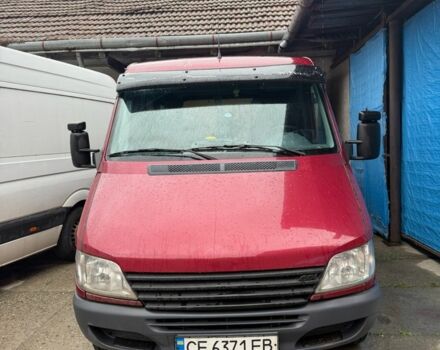 Красный Мерседес Sprinter, объемом двигателя 2.1 л и пробегом 250 тыс. км за 8100 $, фото 1 на Automoto.ua