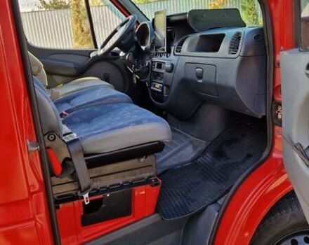 Красный Мерседес Sprinter, объемом двигателя 2.2 л и пробегом 542 тыс. км за 7600 $, фото 13 на Automoto.ua