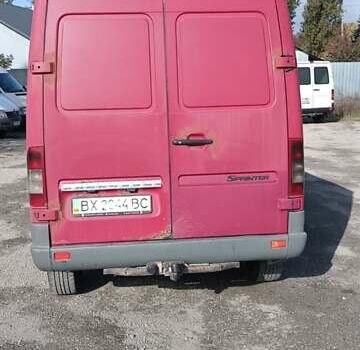 Червоний Мерседес Sprinter, об'ємом двигуна 2.15 л та пробігом 465 тис. км за 5200 $, фото 7 на Automoto.ua