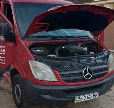 Красный Мерседес Sprinter, объемом двигателя 2.9 л и пробегом 5 тыс. км за 7500 $, фото 7 на Automoto.ua