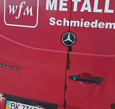 Красный Мерседес Sprinter, объемом двигателя 2.9 л и пробегом 5 тыс. км за 7500 $, фото 14 на Automoto.ua