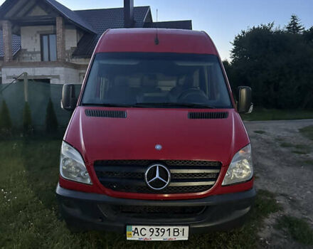Червоний Мерседес Sprinter, об'ємом двигуна 2.15 л та пробігом 275 тис. км за 11800 $, фото 24 на Automoto.ua