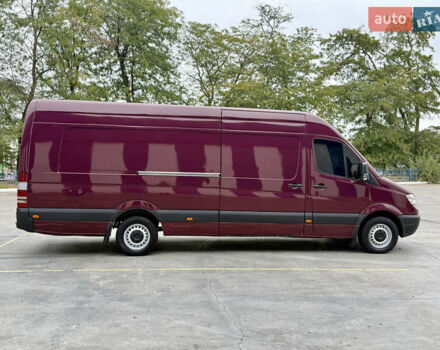 Красный Мерседес Sprinter, объемом двигателя 2.2 л и пробегом 390 тыс. км за 12900 $, фото 7 на Automoto.ua