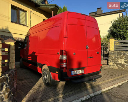 Красный Мерседес Sprinter, объемом двигателя 2.14 л и пробегом 480 тыс. км за 14000 $, фото 3 на Automoto.ua