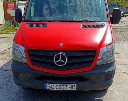 Красный Мерседес Sprinter, объемом двигателя 2.1 л и пробегом 404 тыс. км за 17000 $, фото 4 на Automoto.ua