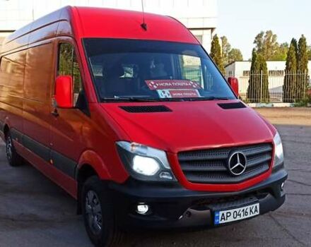 Красный Мерседес Sprinter, объемом двигателя 2.14 л и пробегом 250 тыс. км за 16500 $, фото 1 на Automoto.ua