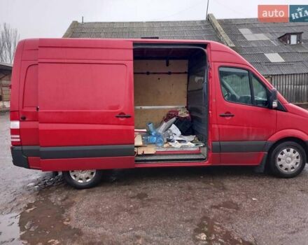 Червоний Мерседес Sprinter, об'ємом двигуна 2.14 л та пробігом 185 тис. км за 16500 $, фото 6 на Automoto.ua